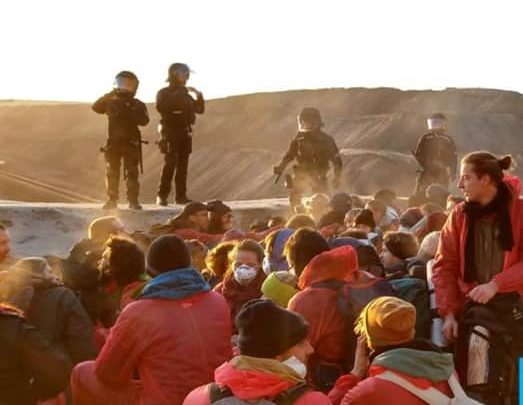 Als Parlamentarischer Beobachter bei Ende Gelände