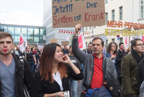 Presseerklärung zu den Warnstreiks der Beschäftigten im UKSH