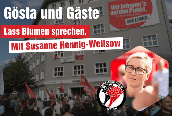20.01 um 20 Uhr: Live Veranstaltung mit Susanne Hennig-Wellsow
