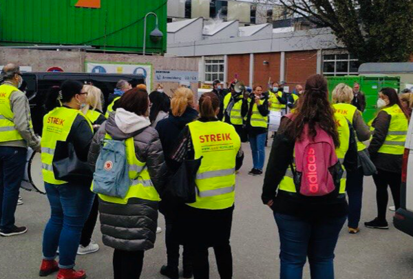 Für faire Löhne und bessere Arbeitsbedingungen im Gesundheitssektor