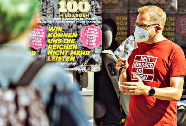 Demo in Kiel: „Wer hat, der gibt“