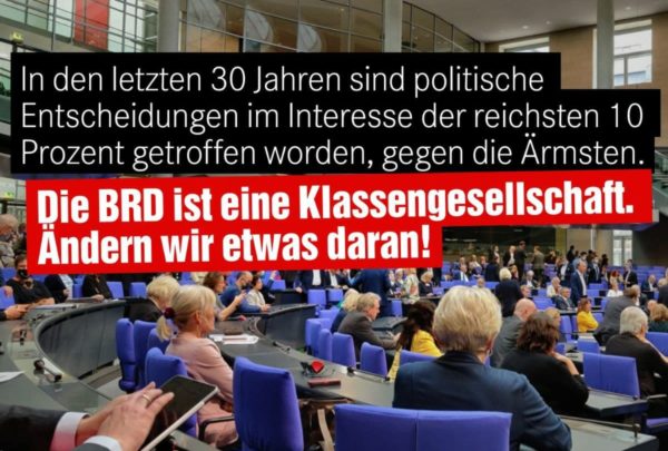 Nicht zufällig, sondern systematisch wurde in den letzten 30 Jahren Politik für Reiche gemacht